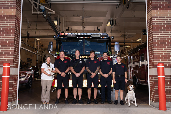 Glenview Fire Station promotes adopting rescue animals