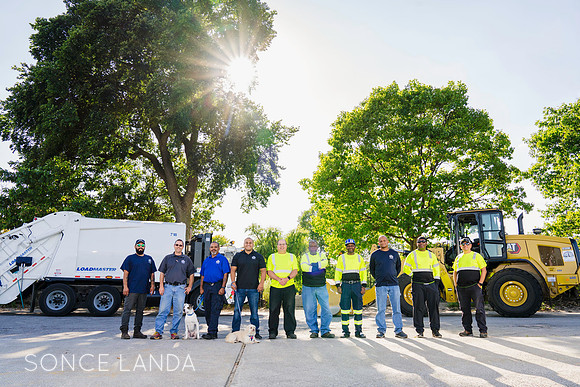Evanston Waste Management promotes rescuing dogs on beachfront